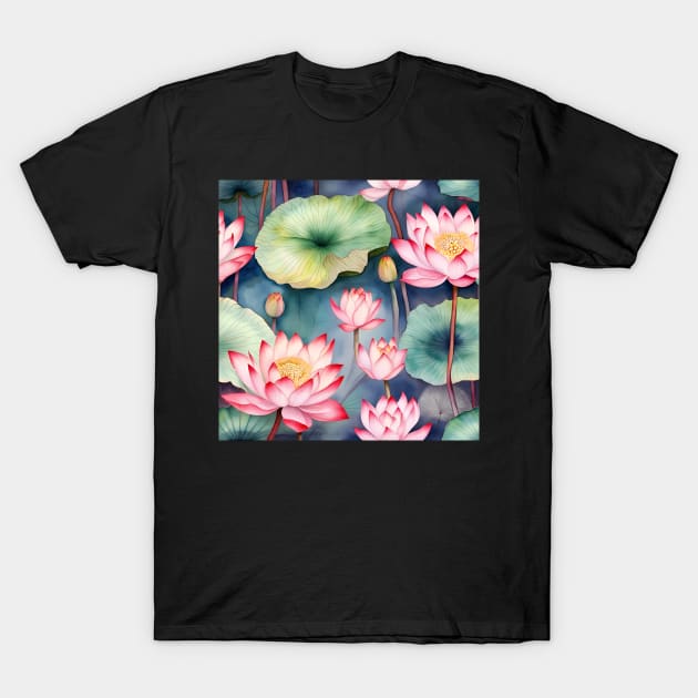 Moonlit Pond T-Shirt by CAutumnTrapp